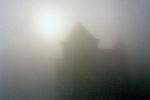 Хотинская крепость в тумане