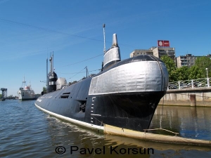 Подводная лодка Б-413 в Музее Мирового Океана