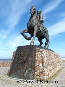 Памятник Екатерине Великой в Балтийске