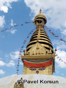 Буддийская ступа в Катманду