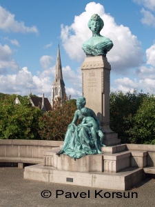 Памятник принцессе Марии Дагмар в Копенгагене