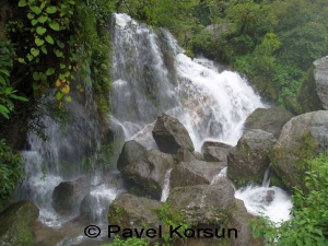 Водопад на Лангтанг треке