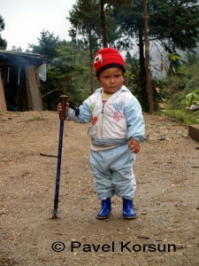 Мальчик-непалец - хозяин горного перевала