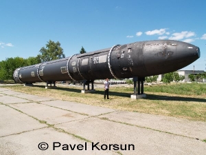 Первомайск - Побужское - Музей стратегических ракетных войск - Ракета Сатана (Р-36М, SS-18)