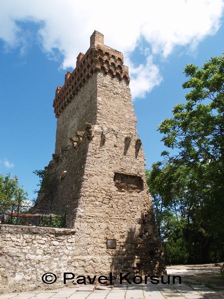 Крым - Феодосия - Башня Константина