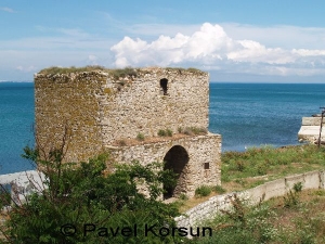 Крым - Феодосия - Феодосийская крепость - Башня порта
