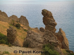 Крым - Курортное - Карадагский Национальный Заповедник - Карадагский конь