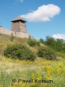 Запорожье - Остров Хортица - Музей Запорожская Сич - Сторожевая башня