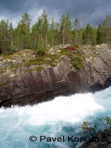 Водопад Польфоссен - джакузи троллей