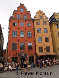 Удивительная архитектура старинных домов в Стокгольме
