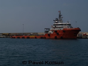 Спасетельный корабль турецких военно-морских сил