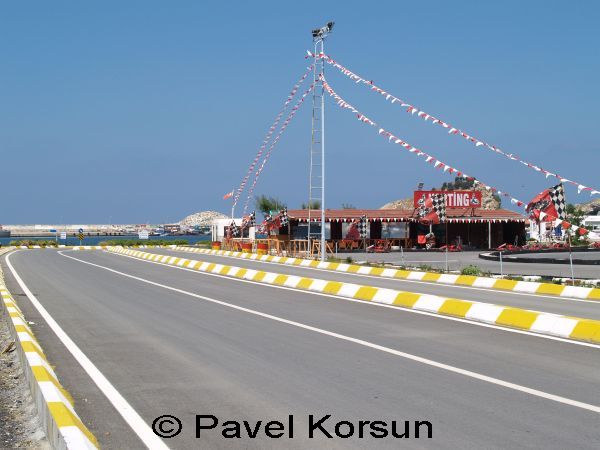 Трасса для гонок на картингах