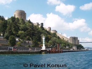 Турецкая крепость в проливе Босфор