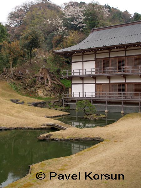 Японский классический сад - место для медитации - покой и сосредоточенность