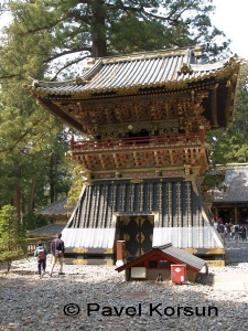 Оборонительная деревянная башня - пагода