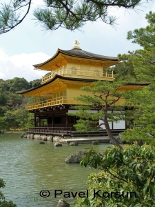 Золотой храм-павильон в Киото