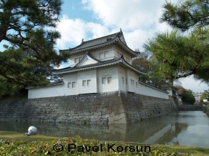 Оборонительная башня замка предводителя самураев - сегуна