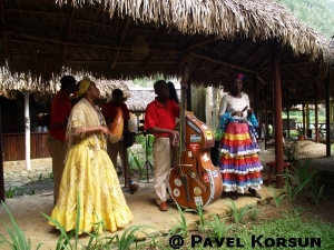 Музыкальный ансамбль на Кубе