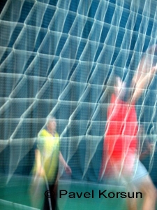 Киев - Спорт - Динамика игры через волейбольную сетку