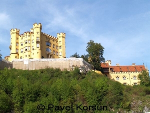 Замок Хоэншвангау в Баварии