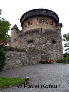 Замок Вадуц в государстве Лихтенштейн